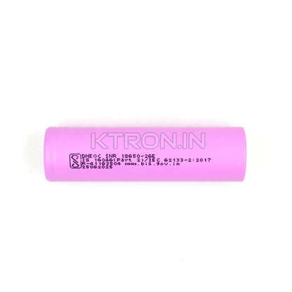 18650 2600mah Lithium Ion Battery DMEGC – 1000 Cycle – 3C