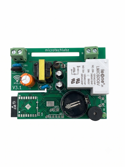 ESP32 PROGRAMMABLE TIMER CONTROLLER BOARD