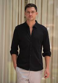 Black Linen Shirt