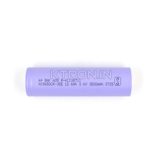 18650 3500mah Lithium Ion Battery – BAK – 3C Discharge Rate – NMC